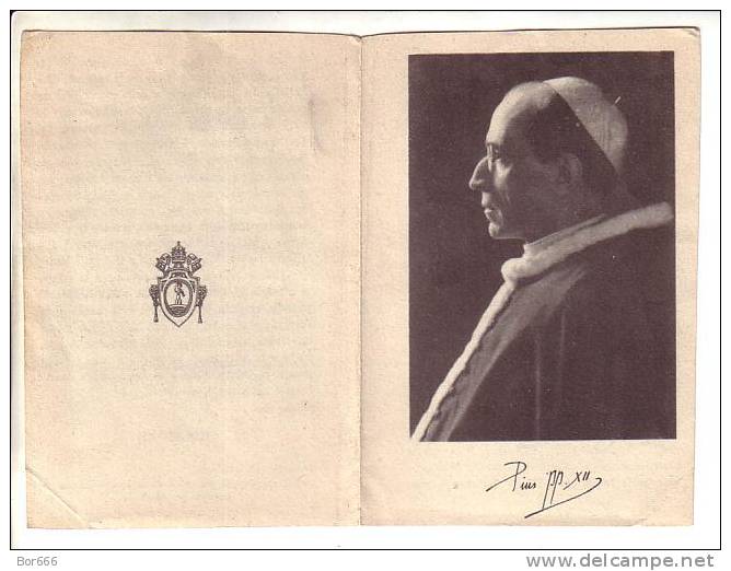 Pope Pius XII - Advertising