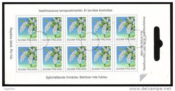 FINLAND - CARNET/BOOKLET - SPECIMEN - FAUNA - Provincial Flower - Bird Cherry - Postzegelboekjes