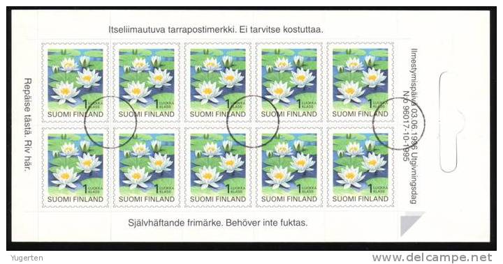 FINLAND - CARNET/BOOKLET - SPECIMEN - FAUNA - Provincial Flower - Water Lily - Carnets