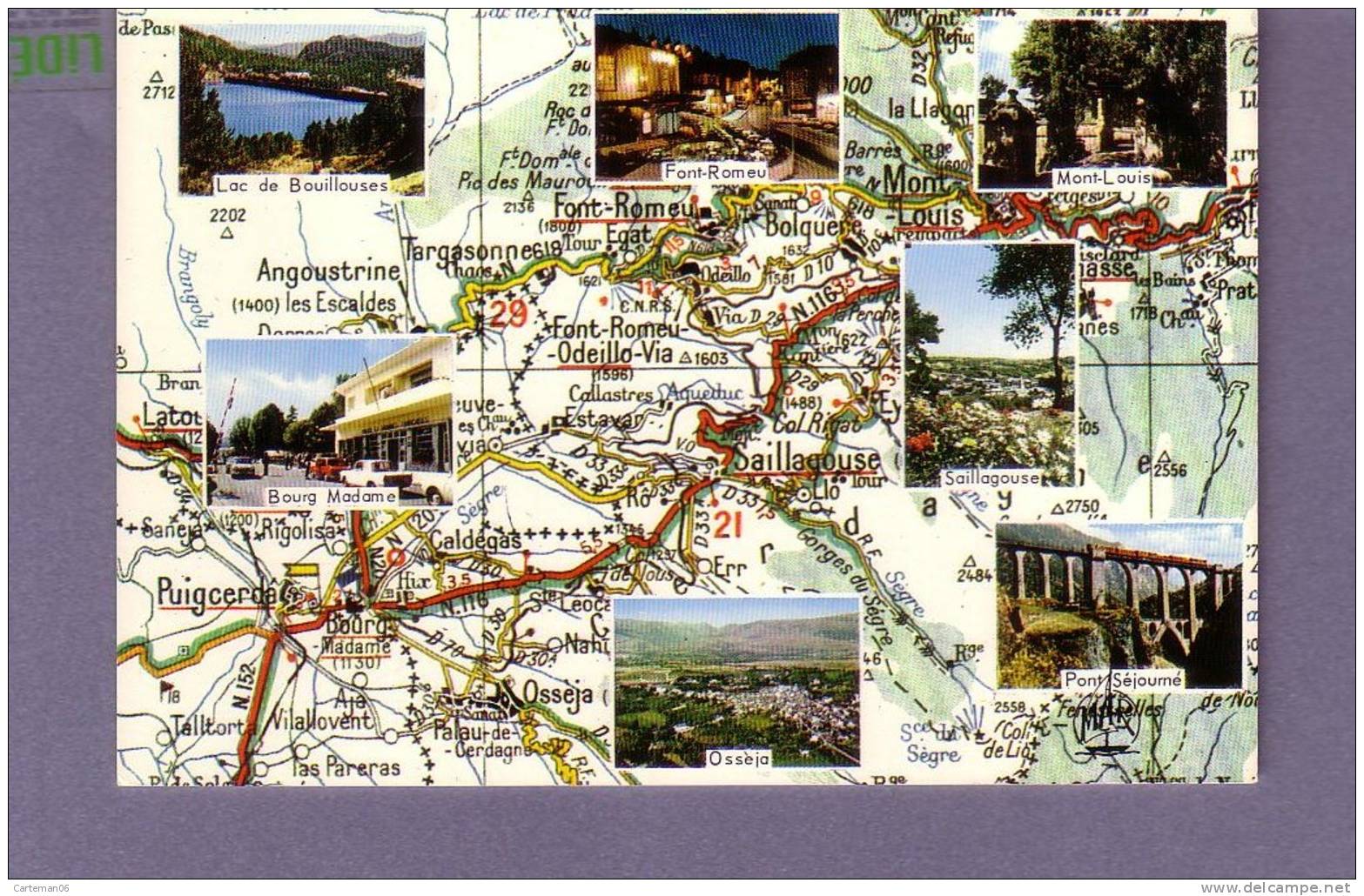 Région - La Cerdagne - Bourg Madame, Font Romeu, Mont-Louis, Saillagouse, Osseja, Pont Sejourné, Lac De Bouillouses - Languedoc-Roussillon