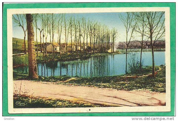 NEUILLY-L'EVEQUE  - UNE VUE DE LA DIGUE DE CHARMES - Neuilly L'Eveque