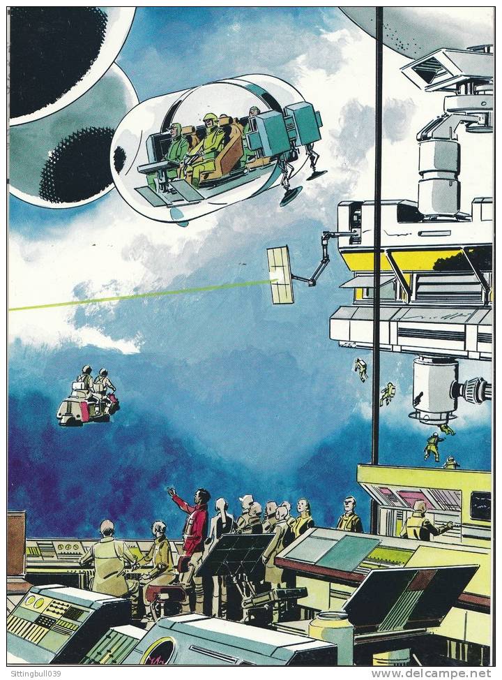 GILLON Paul. Inspiré Des Naufragés Du Temps, SF. RAPPORT SOCIAL ALSTHOM 1988. Magnifiques Illustrations ! - Advertisement