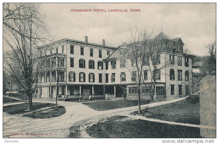 U.S.A. CONNECTICUT - LAKEVILLE - Wononsco Hotel - Andere & Zonder Classificatie