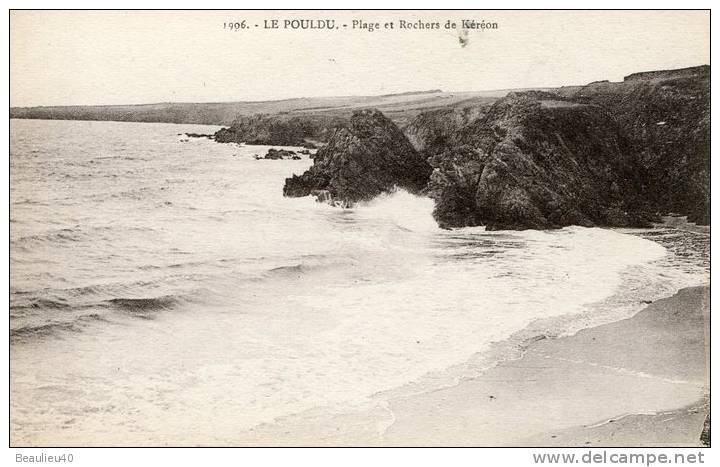 29 - LE POULDU - PLAGE ET ROCHERS DE KÉRÉON - Le Pouldu