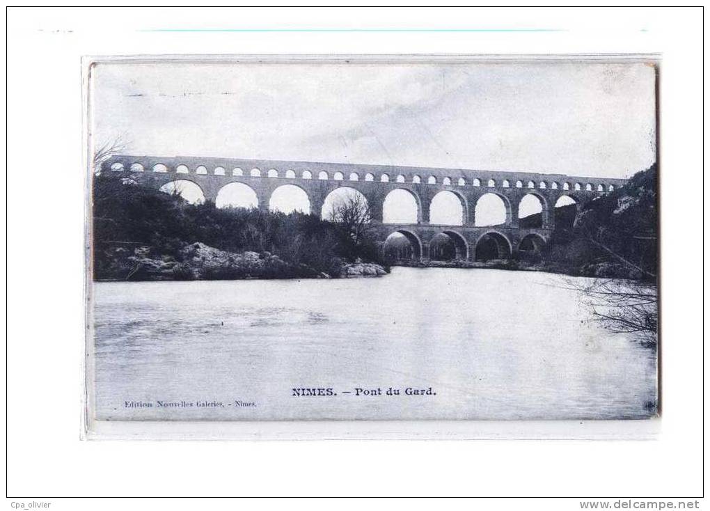 30 REMOULINS Pont Du Gard, Ed NG, 190? - Remoulins