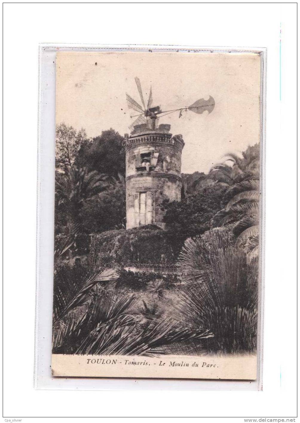 83 TAMARIS SUR MER Moulin à Vent, Moulin Du Parc, Eolienne, Ed EP, Toulon, 190? - Tamaris