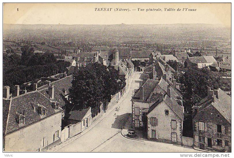 - 58  - TANNAY - Vue Générale, Vallée De L´Yonne - - Tannay