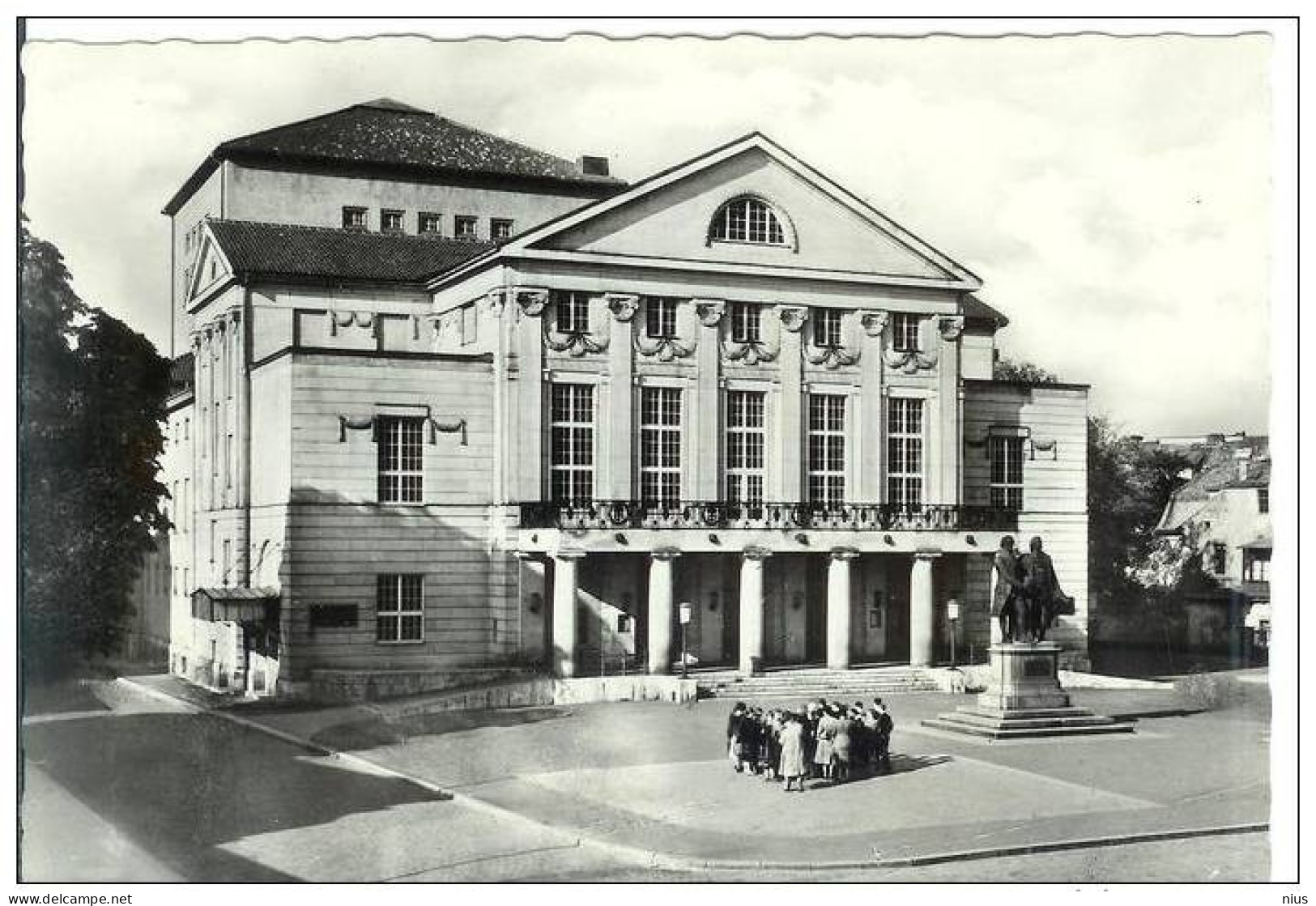 Germany Weimar 1959 Theatre Theater Teatro Nationaltheater - Weimar