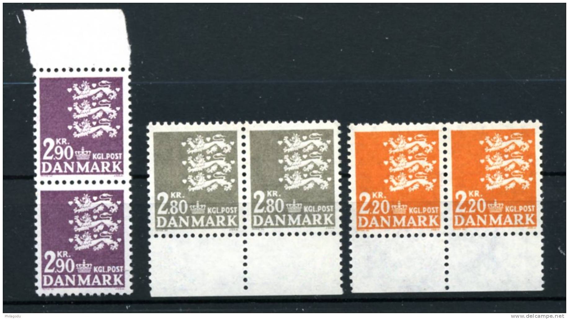1967  Usages Courant  2 X  Yv. 468 469 470  **    Cote 27 E  (Michel 461/4630**) - Ongebruikt