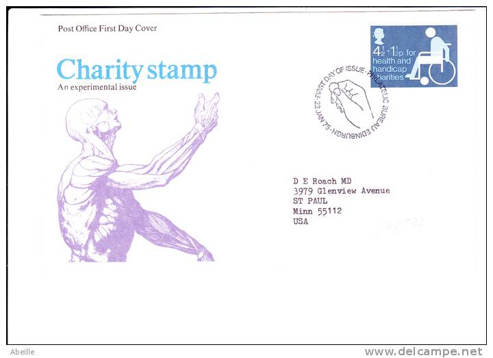 24/832     FDC   G.B./U.K. - Handicap