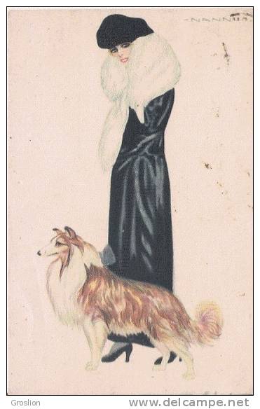 NANNI (FEMME ET CHIEN) 300.3   1919 - Nanni