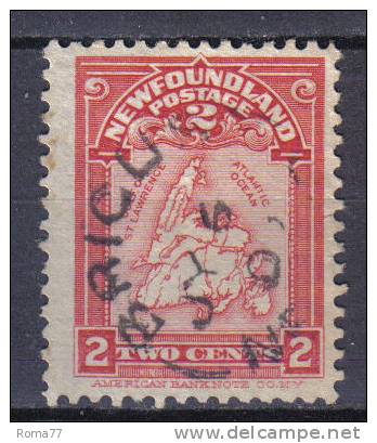 AP390 - TERRANOVA 1908 , 2 Cents N. 71  Used - 1908-1947