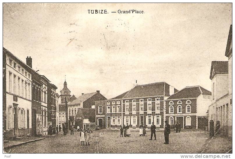 Tubize / Tubeke :  Grand' Place  --- 1920 - Tubize