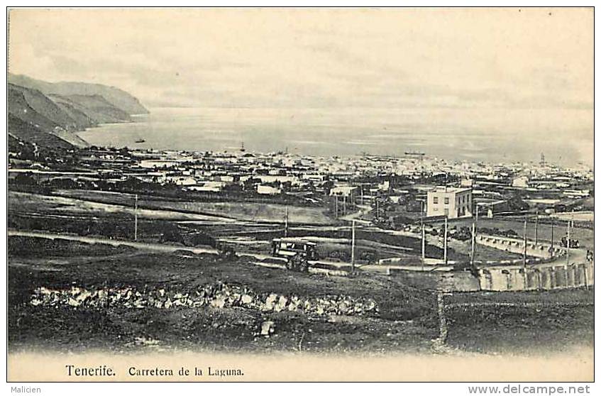 Espagne - Islas Canarias  -ref B258-  Tenerife -carretera De La Laguna  - Carte Bon Etat - - Tenerife