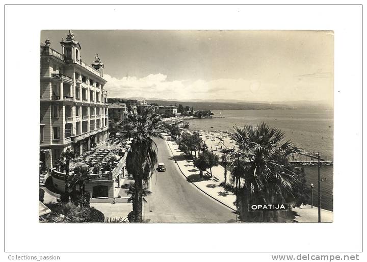 Cp, Croatie, Opatija, Voyagée 1963 - Croatia