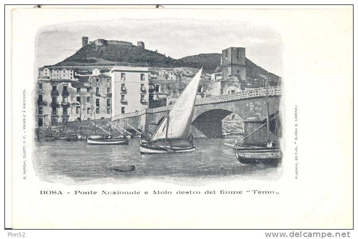 6124-BOSA(ORISTANO)-PONTE NAZIONALE-MOLO-FP - Oristano