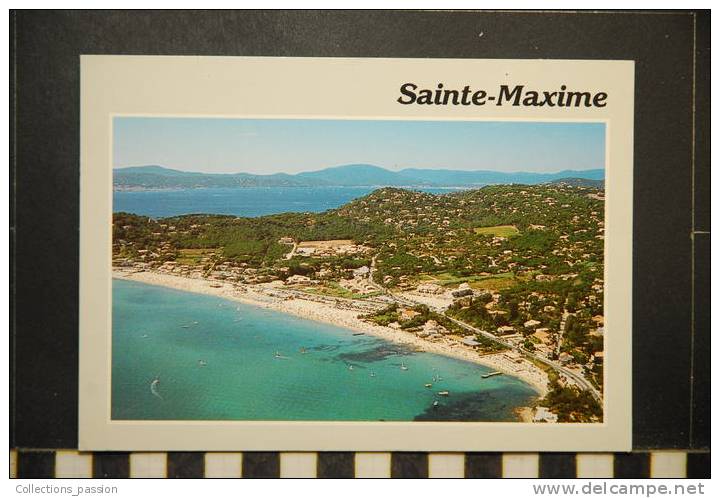 SAINTE MAXIME LA PLAGE DE LA NARTELLE AU LOIN ST TROPEZ - Sainte-Maxime