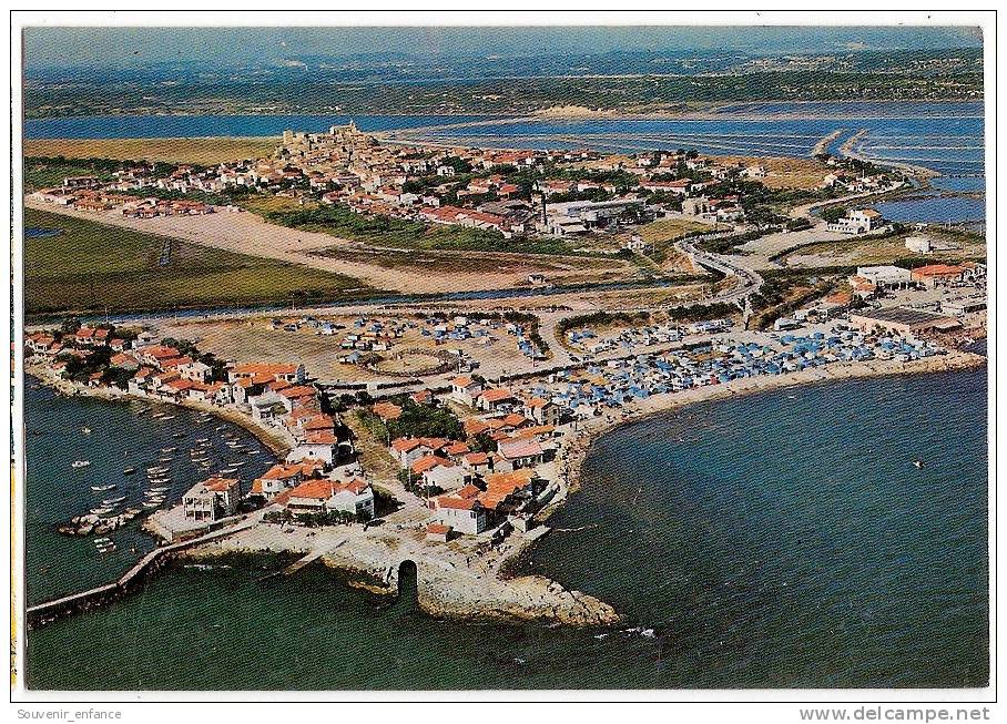 CP Fos Sur Mer Vue Générale Aérienne 13 Bouches Du Rhône - Autres & Non Classés