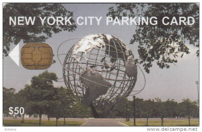 USA - New York City Parking Card $50, Municipality Of New York, Used - Sonstige & Ohne Zuordnung