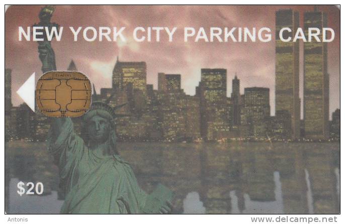 USA - New York City Parking Card $20, Municipality Of New York, Used - Sonstige & Ohne Zuordnung