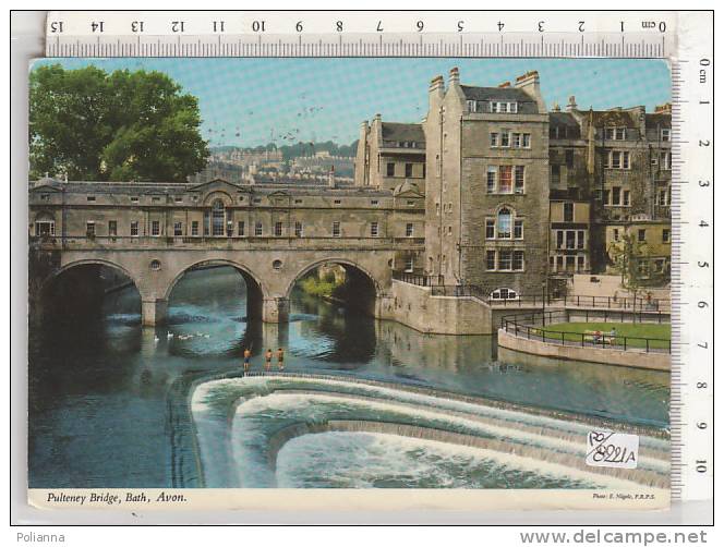 PO8221A# AVON - BATH - PULTENEY BRIDGE  VG 1976 - Bristol