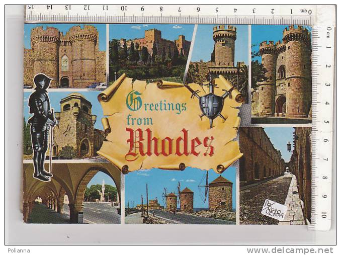 PO8248A# GRECIA - RODI   VG 1996 - Storia Postale