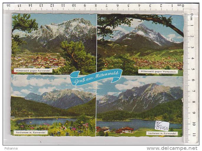 PO8301A# GERMANIA - MITTENWALD  VG 1963 - Mittenwald