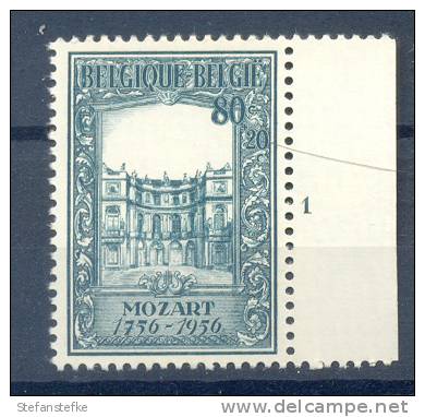 Belgie - Belgique Ocb Nr :  987  ** MNH  (zie Scan) Plaatnummer 1 - ....-1960