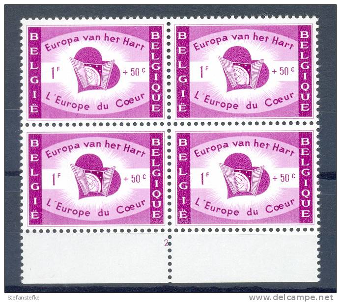 Belgie - Belgique Ocb Nr :  1090  ** MNH  (zie Scan) Plaat 2 - ....-1960