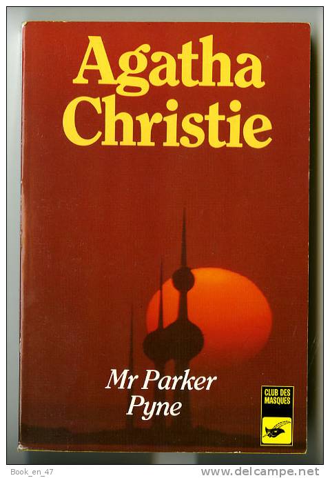 {63771} Agatha Christie " Mr Parker Pyne ", Club Des Masques N° 117 , 08/1993  " En Baisse " - Agatha Christie