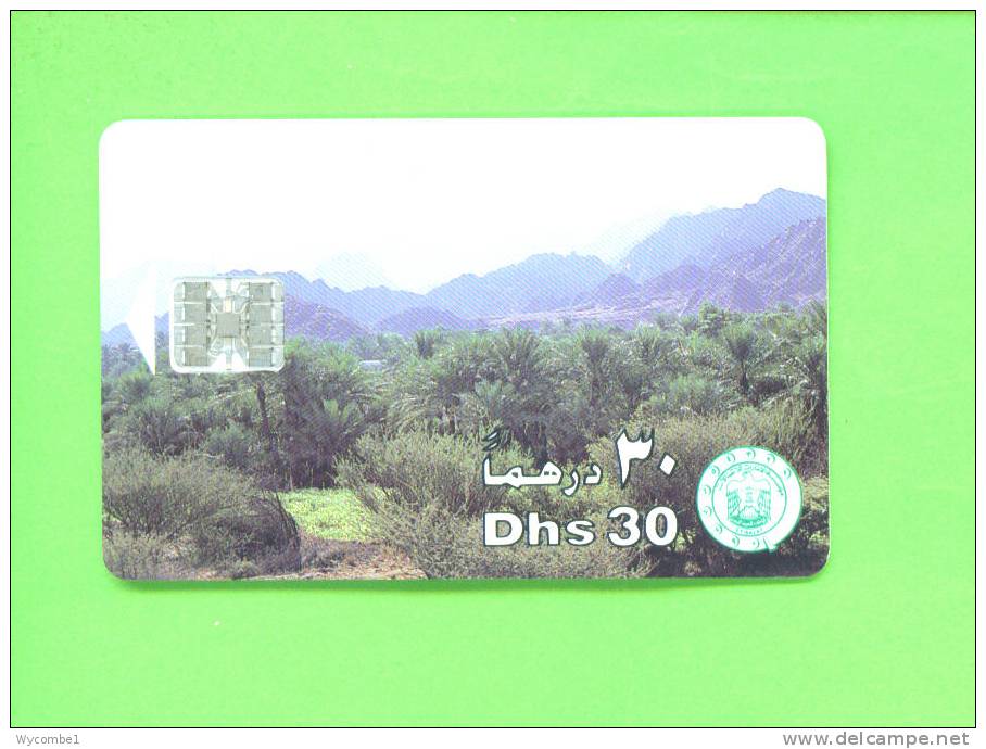 UNITED ARAB EMIRATES - Chip Phonecard As Scan - United Arab Emirates