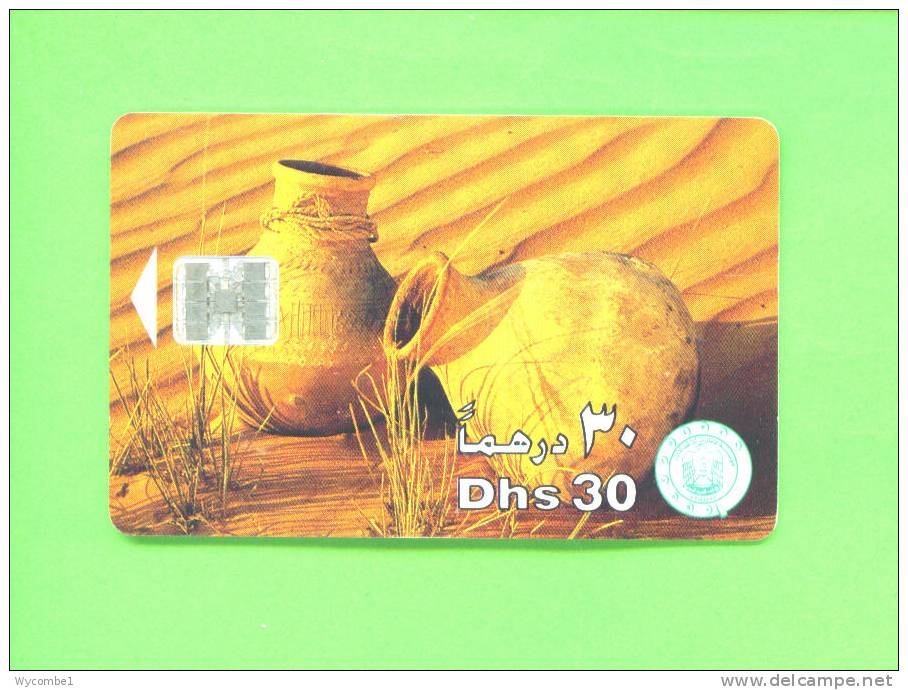 UNITED ARAB EMIRATES - Chip Phonecard As Scan - Emirats Arabes Unis