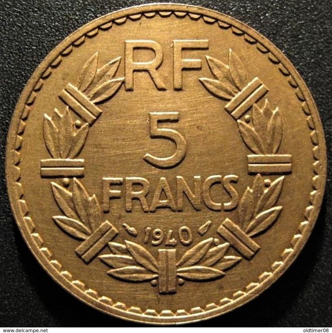 5 Francs LAVRILLIER Bronze-Aluminium 1940, SUP+ - Sonstige & Ohne Zuordnung