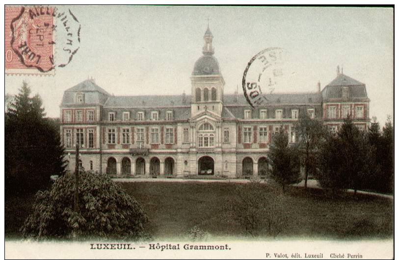 DEBUT 1900 Hopital Grammont - Luxeuil Les Bains