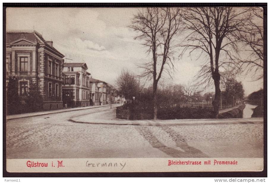 GÜSTROW - Bleicherstrasse 1910 - Güstrow