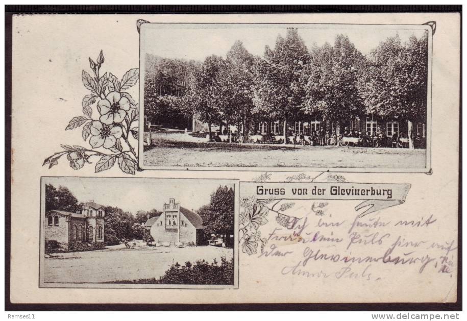 GÜSTROW - Glevinerburg 1913 - Güstrow