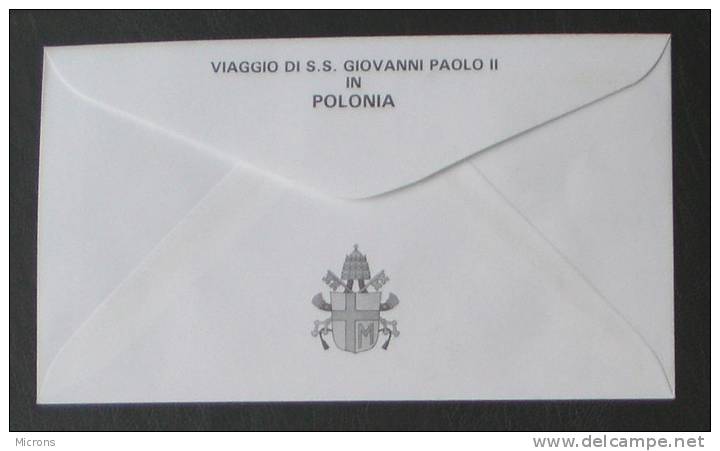 FDC VISITE DE JEAN PAUL II EN POLOGNE CRACOVIE 22/06/83 - FDC