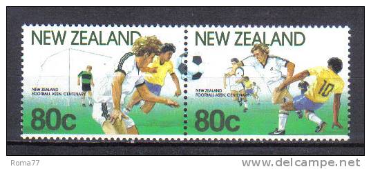 ZEL311 - NUOVA ZELANDA 1991 ,  Yvert Serie 1102/1103  *** Football - Unused Stamps