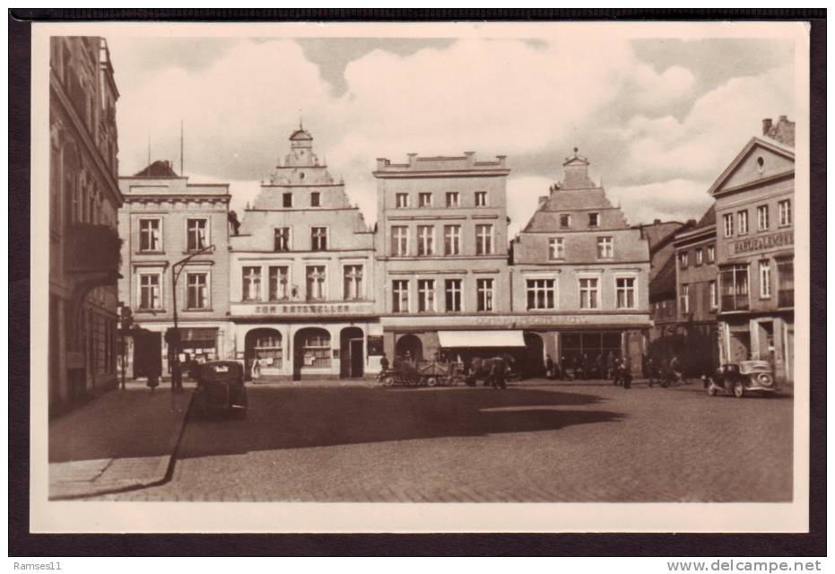 GÜSTROW - Marktplatz 1954 - Guestrow