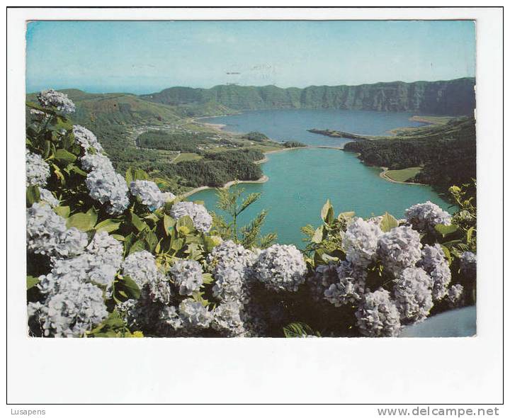 Portugal Cor 15590 – AÇORES AZORES - SÃO MIGUEL - SETE CIDADES - AS LAGOAS - Açores