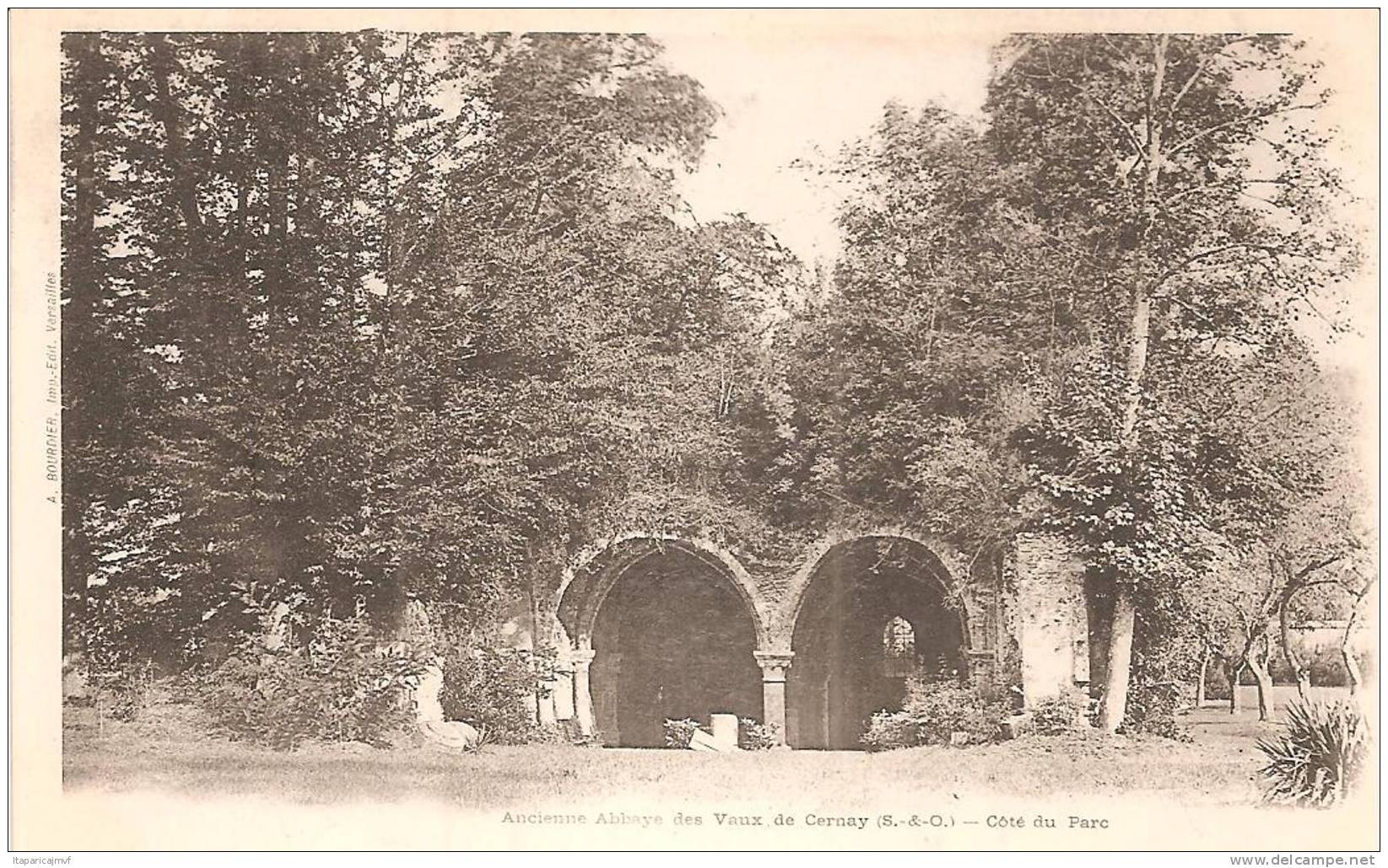 J  :   Yvelines :  Abbaye  Des  VAUX  De V  CERNAY  :  Coté  Parc - Autres & Non Classés