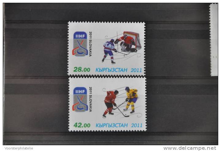 C 235++ KYRGYZSTAN KIRGISTAN 2011 ICEHOCKEY IJSHOCKY  POSTFRIS MNH NEUF ** - Kirgizië