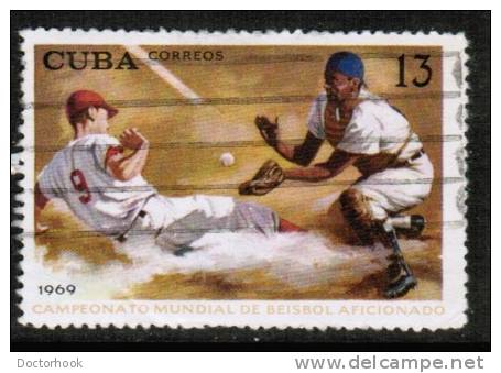 CUBA  Scott #  1432  VF USED - Oblitérés