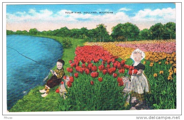 US-390   HOLLAND : Tulip Time - Andere & Zonder Classificatie