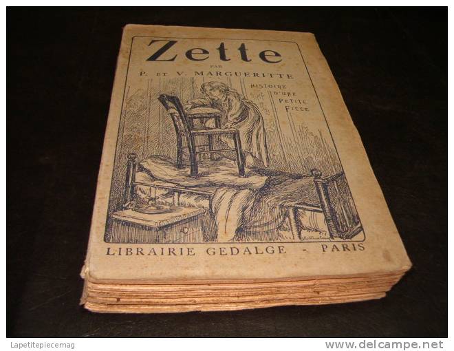 Zette Par P Et V Margueritte, Librairie Gedalge Paris - 1901-1940