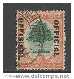 SOUTH AFRICA UNION 1929 Used Official Stamp(s) Single 6d Orange Nr. O-10  #12212 - Gebruikt