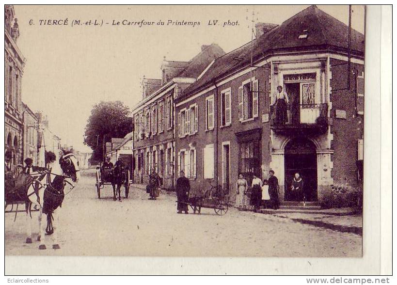 Tiercé.....Le Carrefour De Printemps..attelages - Tierce