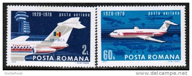 ROMANIA   Scott #  C 177-8*  VF MINT LH - Ongebruikt