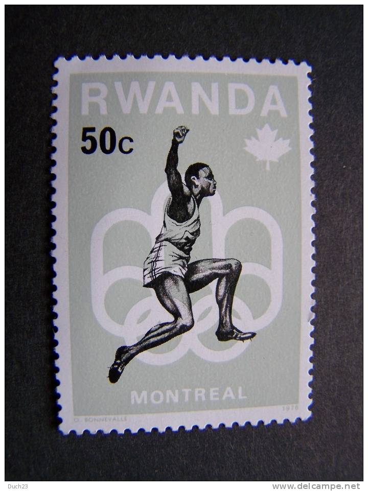 THEME SPORT JEUX OLYMPIQUES MONTREAL RWANDA - Estate 1976: Montreal