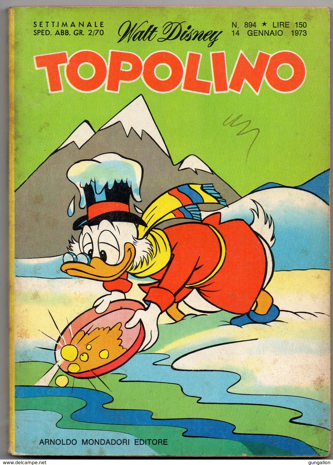 Topolino (Mondadori 1973) N. 894 - Disney